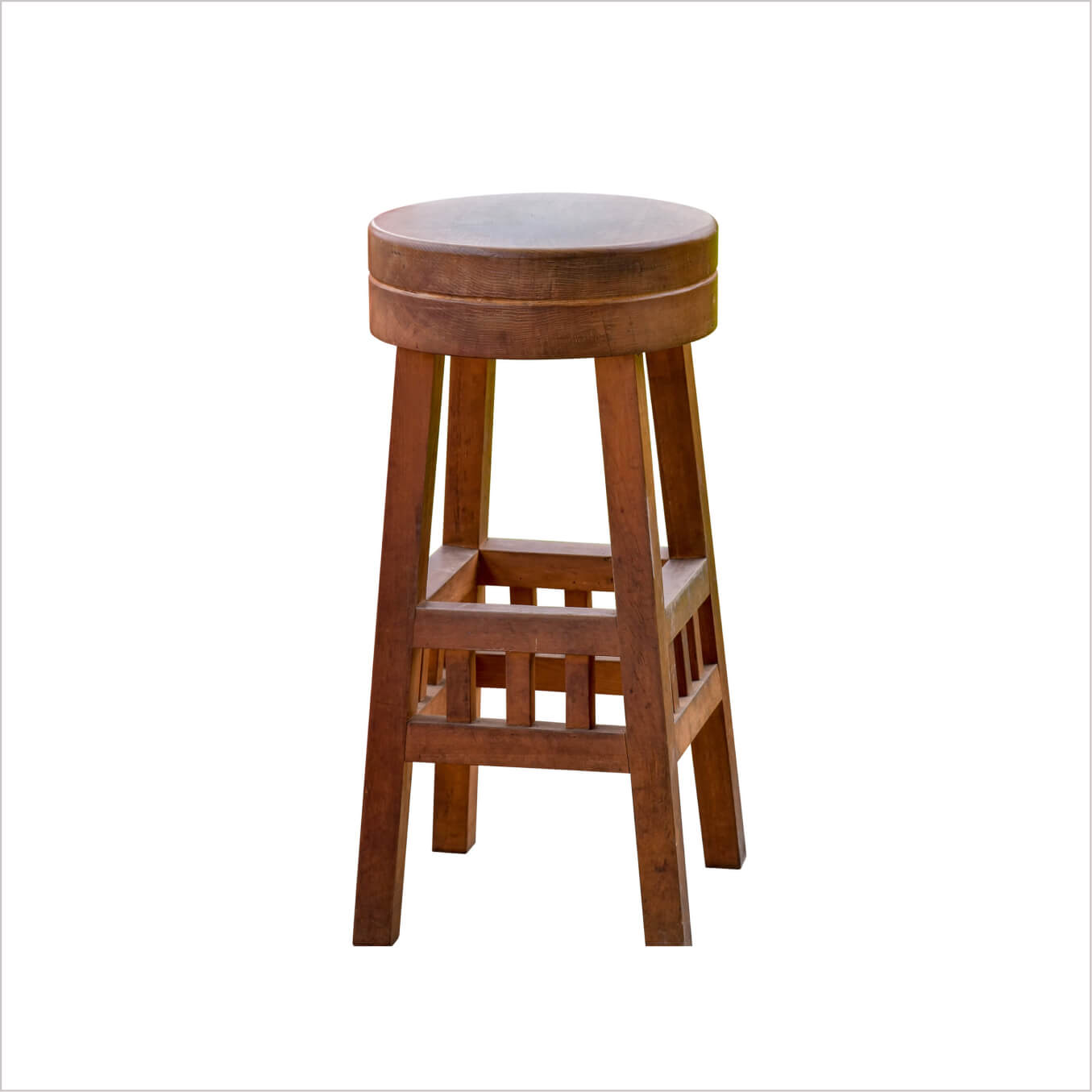 Rustic Oak Seat